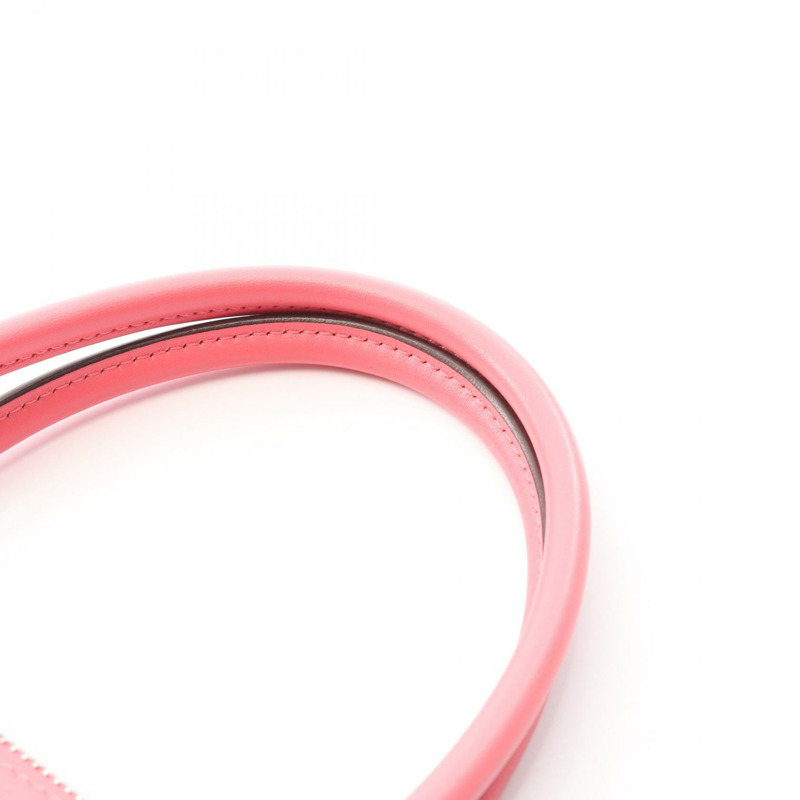 愛馬仕 Bolide27 單肩手提包，Swift 皮革，玫瑰杜鵑色，二手，女士，帶五金配件。-6