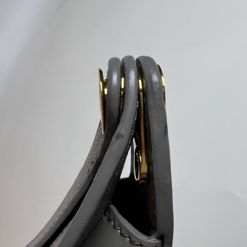 LOEWE 灰LUNA HOBO腋下包-11