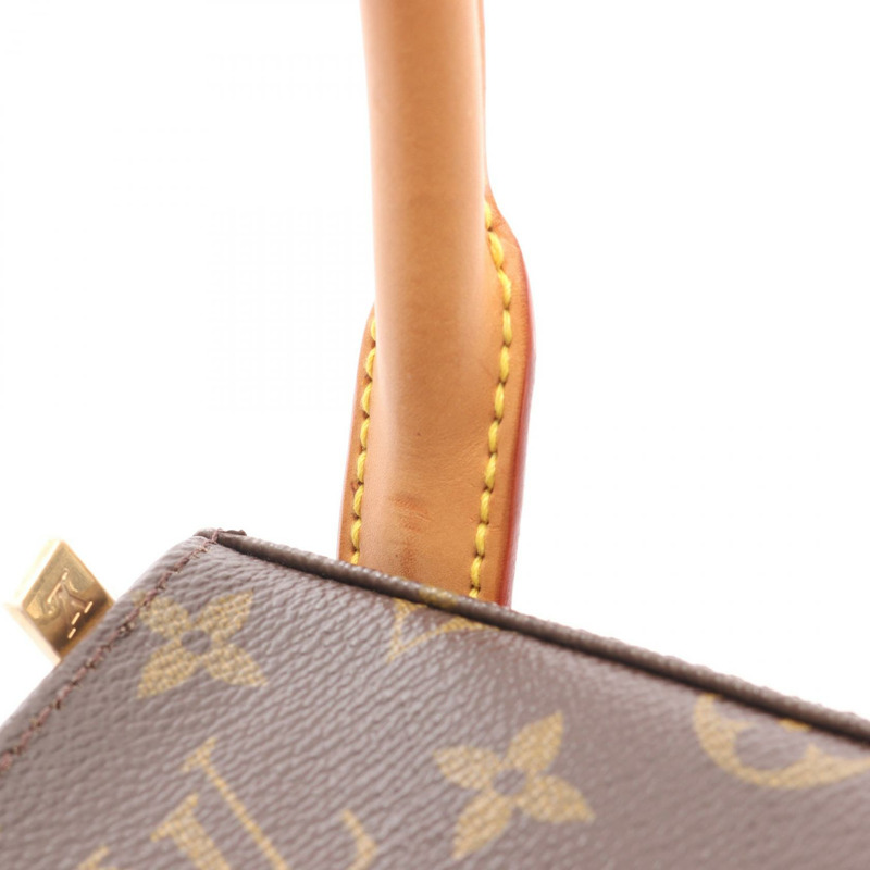 路易威登 Looping MM 單肩包 M51146 Monogram 帆布皮革棕色二手-5