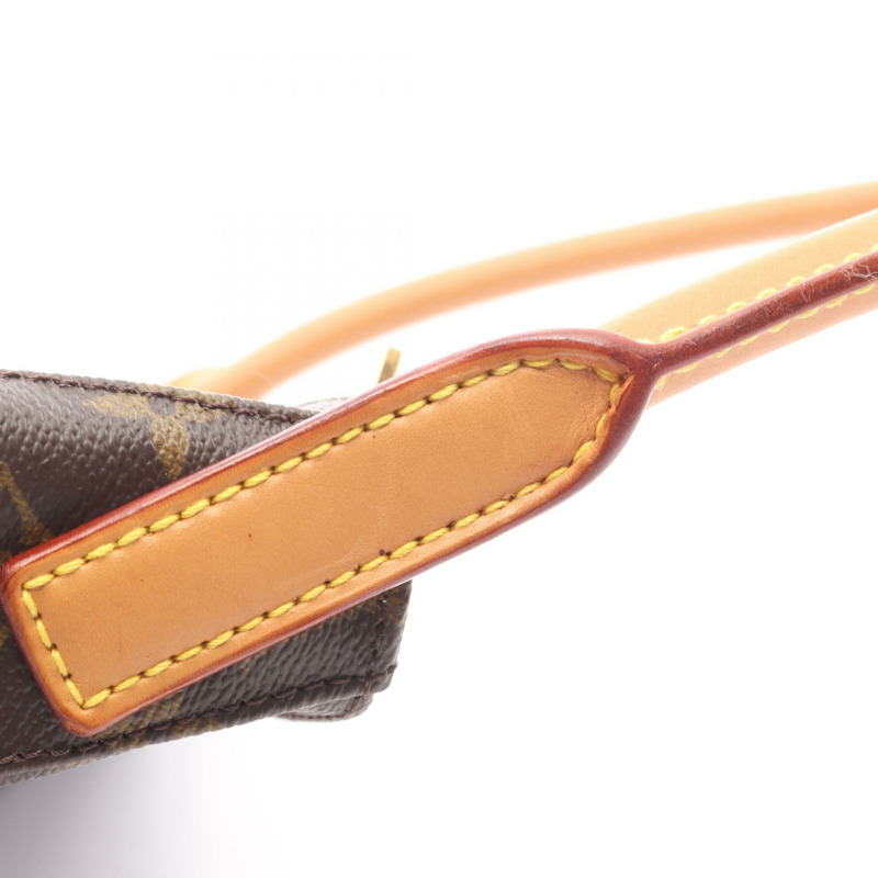 路易威登 Looping MM 單肩包 M51146 Monogram 帆布皮革棕色二手-7