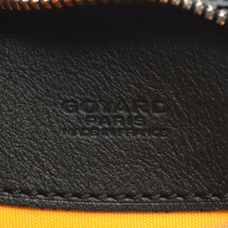 GOYARD Hirondelle 單肩包 HIRONDPMLTY01CL01P 帆布皮革 黑色 二手-3