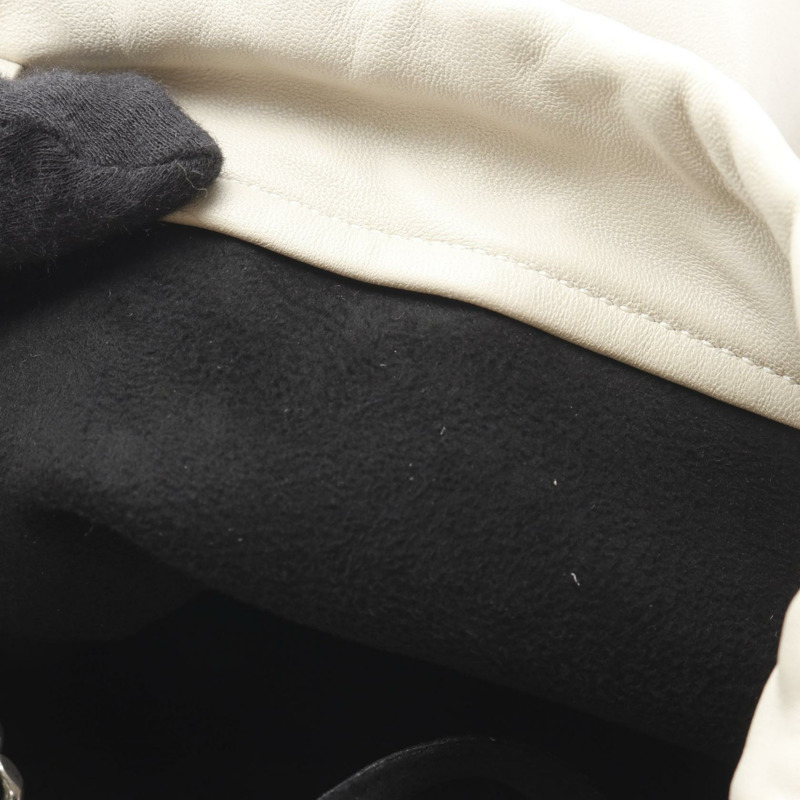 SAINT LAURENT PARIS TEDDY SMALL 斜背單肩包 583328 皮革 米色 二手-5