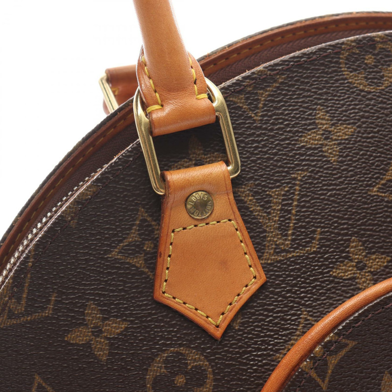 路易威登 Ellipse PM 手提包 M51127 Monogram 帆布皮革棕色二手女士-11