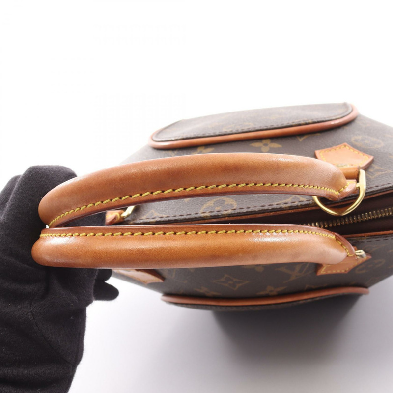 路易威登 Ellipse PM 手提包 M51127 Monogram 帆布皮革棕色二手女士-14