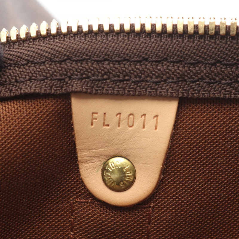路易威登 Keepall 55 手提旅行袋 M41424 Monogram 帆布 棕色皮革-4