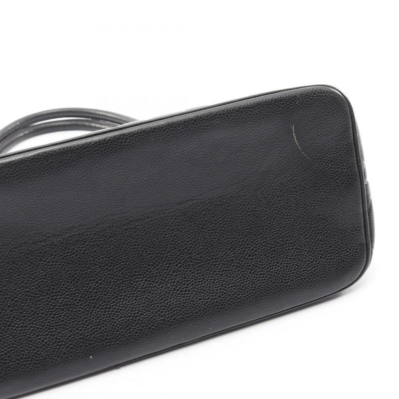 香奈兒 Medallion 手提包 A01804 小牛皮 黑色 二手 女士-8