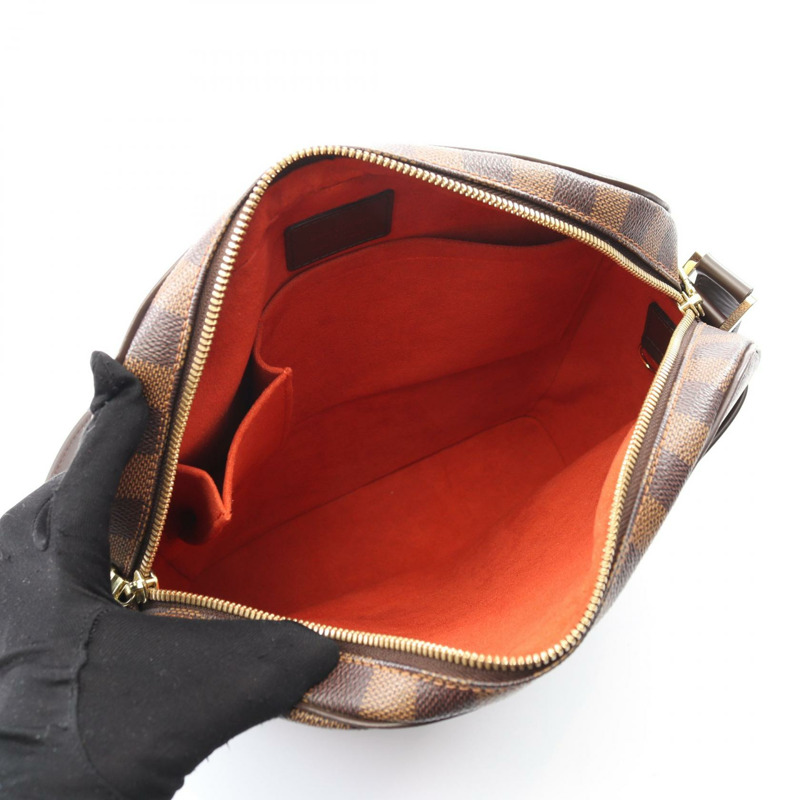 路易威登 Ipanema GM 肩背包 N51292 Damier 帆布皮革 棕色 Ebene-2