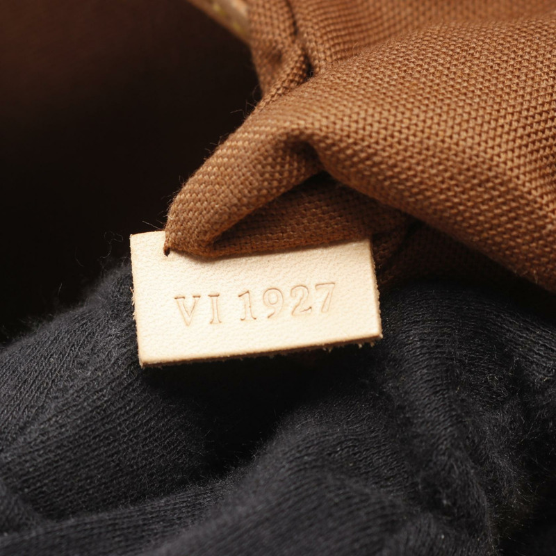 路易威登 Alma PM 手提包 M51130 Monogram 帆布皮革棕色二手女士 LV-4