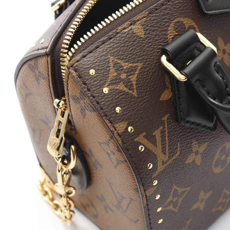 路易威登 Speedy Trunk 20 鏈條肩背斜背包 M13146 Monogram-4