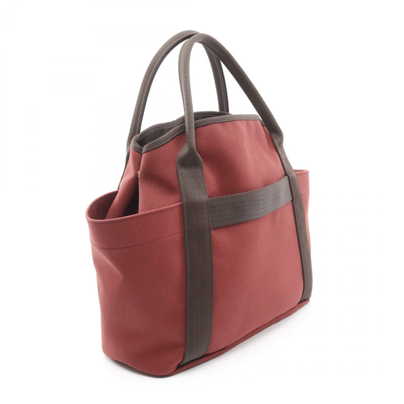 愛馬仕 (HERMES) Sac de Pansage 新郎肩挎包 Toile Military Bordeaux 二手 B SHW-1