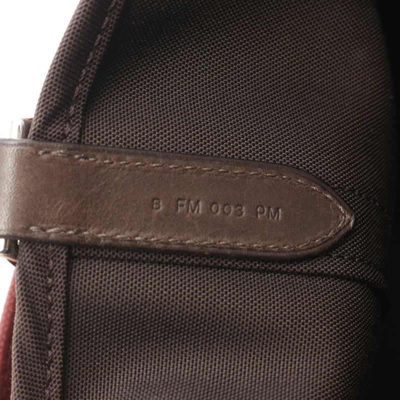 愛馬仕 (HERMES) Sac de Pansage 新郎肩挎包 Toile Military Bordeaux 二手 B SHW-4