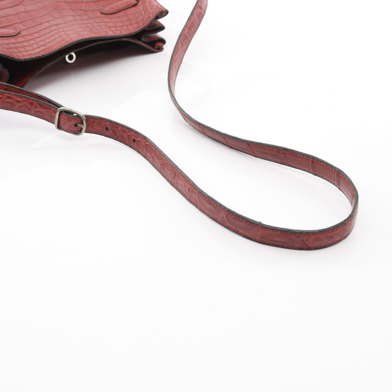 愛馬仕 Kelly Sports MM 單肩包 Nirotikas mat 棕色二手女款-11