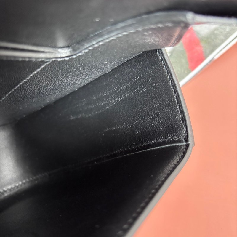 ::HERMES:: 愛馬仕 Della mini 18 屁股包 黑色皮革銀釦 斜背包-21