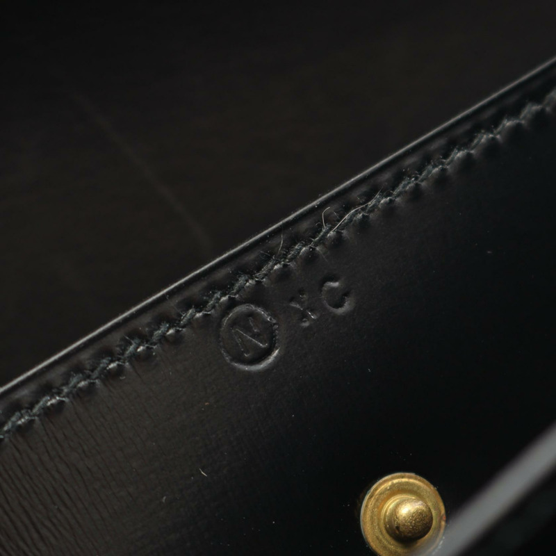 愛馬仕鋼琴包 N Box 小牛皮黑色二手女士金扣-4
