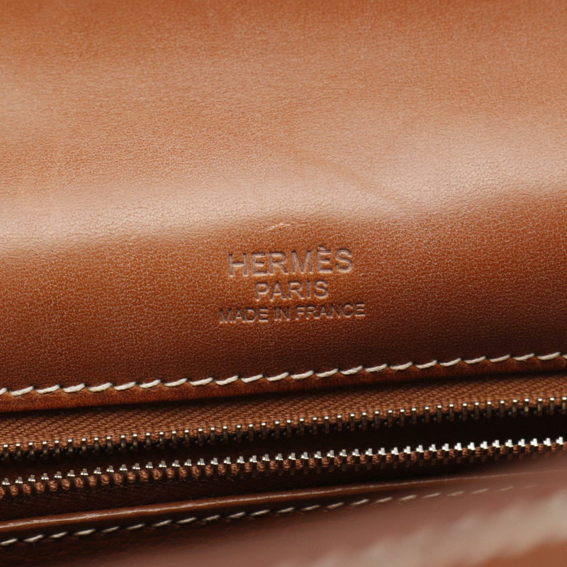 愛馬仕 Kelly 32 Amazon 單肩手提包，巴雷尼亞皮革，帆布，卡其色，銀色五金-3