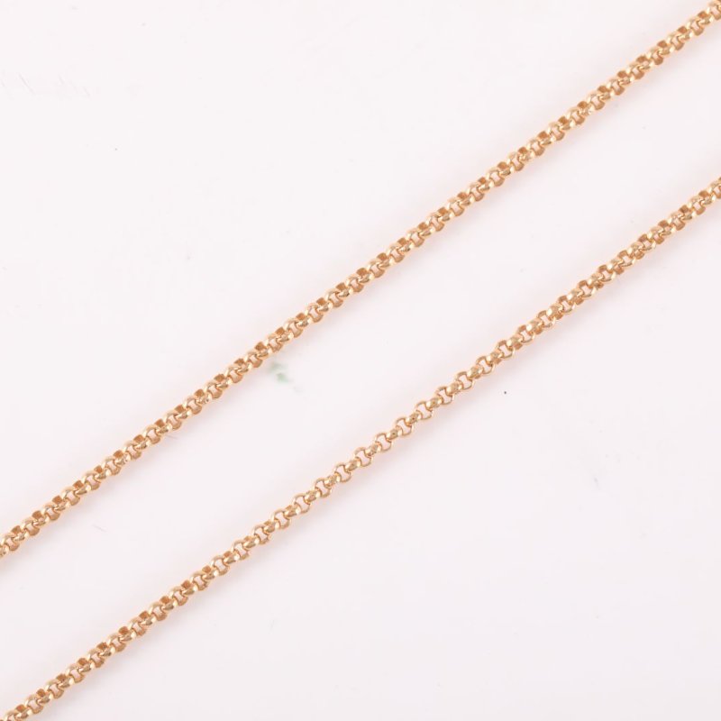 BVLGARI B.ZERO1小蠻腰項鏈18K玫瑰金項鏈玫瑰金項鍊-3