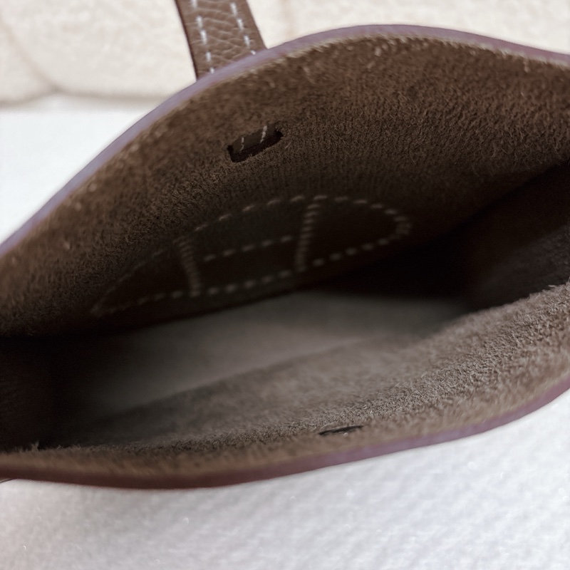 Hermes Mini Evelyn - Etoupe / Shw-9