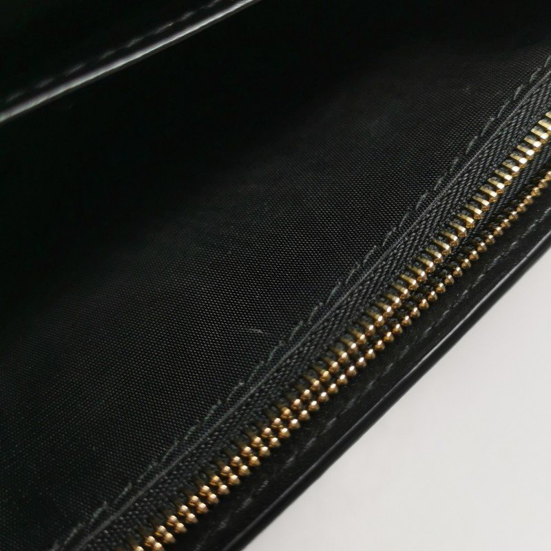 Gucci 牛皮純色雙G老花壓紋蝴蝶結斜挎包單肩包 9.8新-12