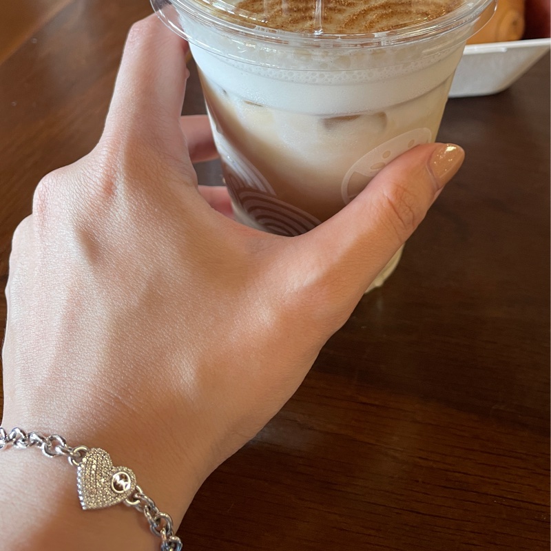 Michael Kors 純銀滿鑽愛心鋯石手鍊 | MKC1526AN | Pave Heart Chain Li-3