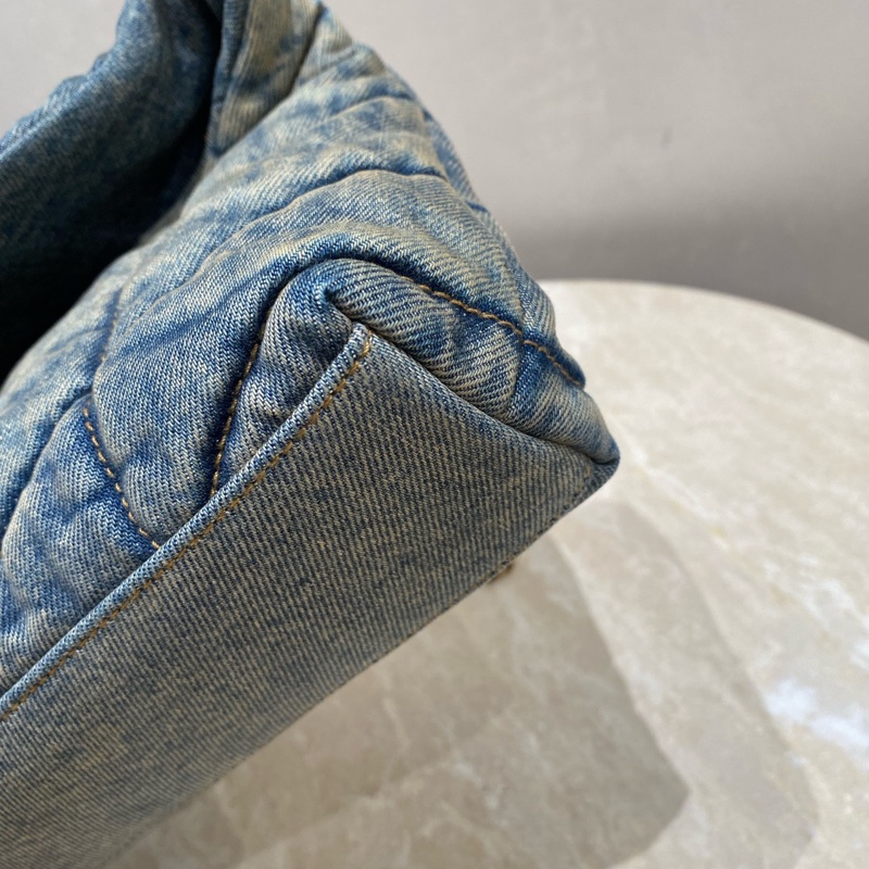 YSL 單寧牛仔 雲朵包 小號mini號-13