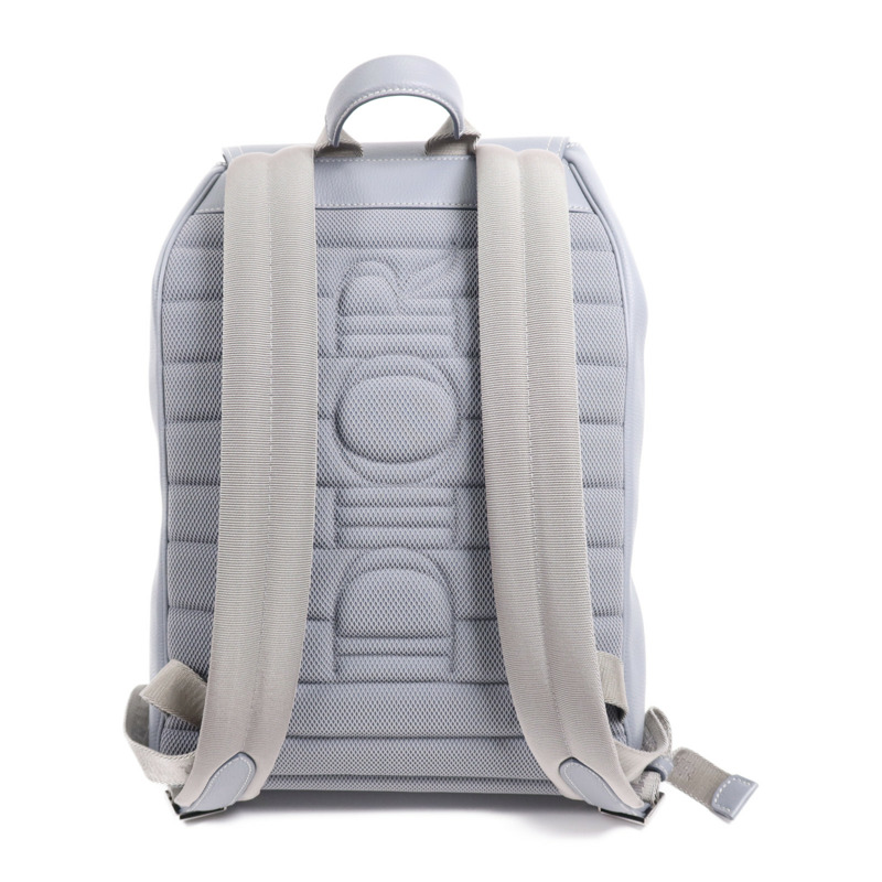 Dior 牛皮皮革Saddle Backpack銀扣背包-1