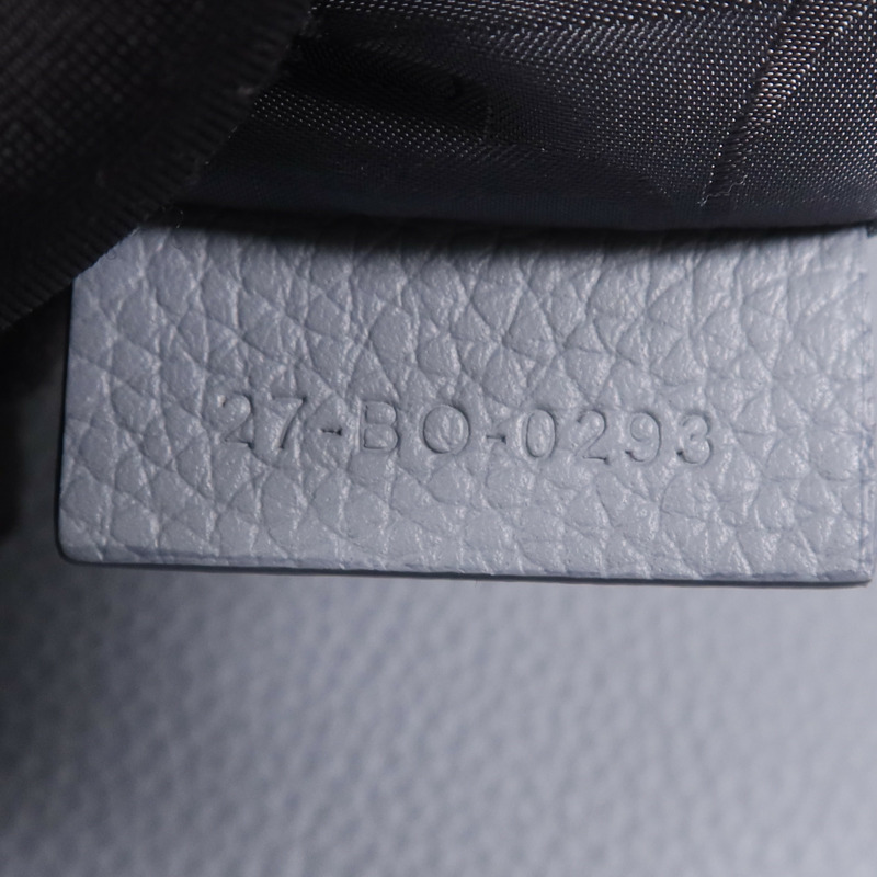 Dior 牛皮皮革Saddle Backpack銀扣背包-6