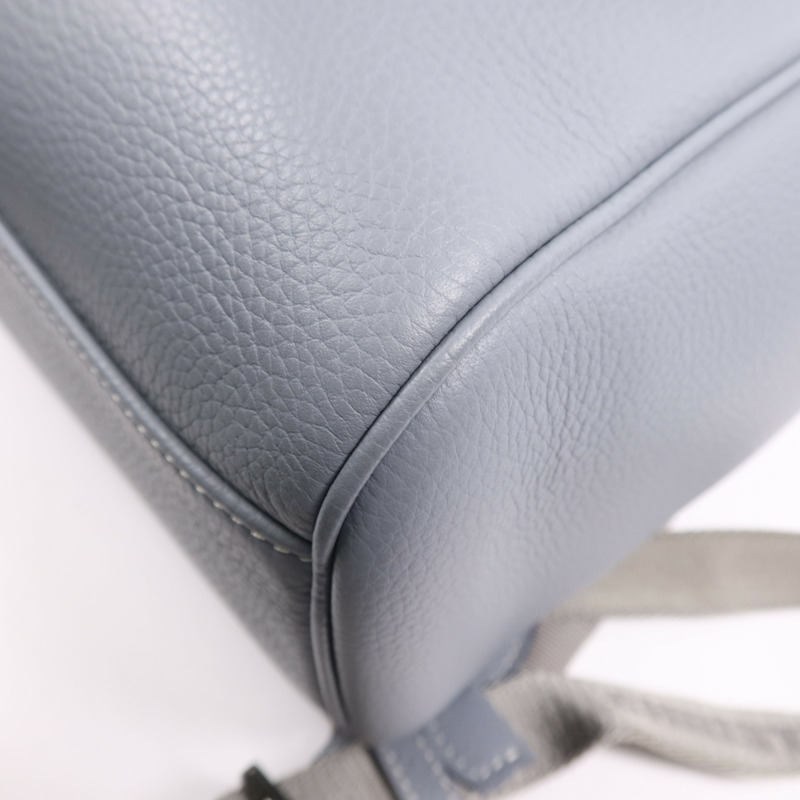 Dior 牛皮皮革Saddle Backpack銀扣背包-9