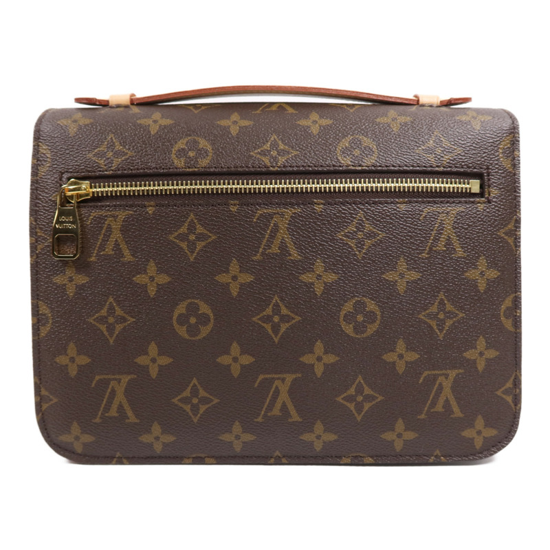 LOUIS VUITTON Monogram Pochette Metis MM金扣手挽肩背兩用袋-1