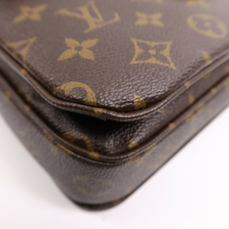 LOUIS VUITTON Monogram Pochette Metis MM金扣手挽肩背兩用袋-6