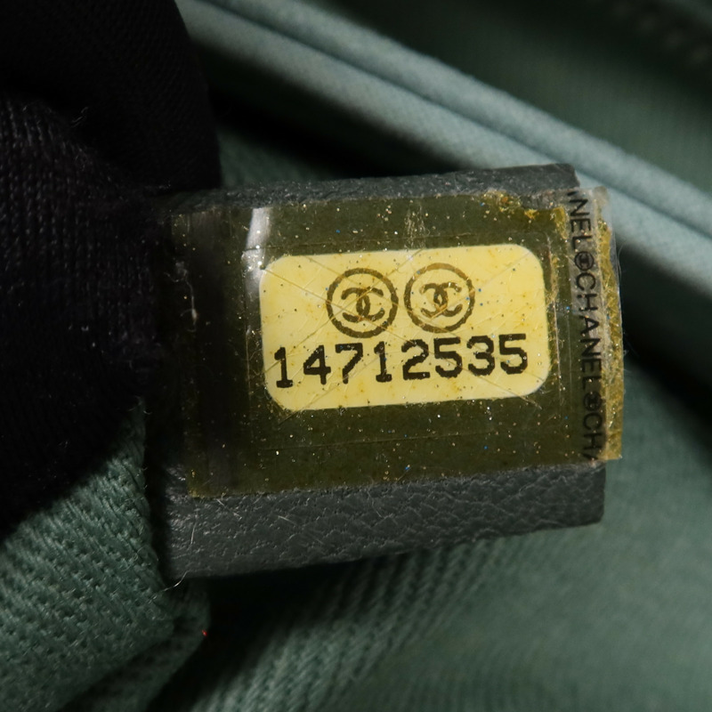 CHANEL 牛皮皮革Shoulder Bag銀扣鏈帶肩背袋-4