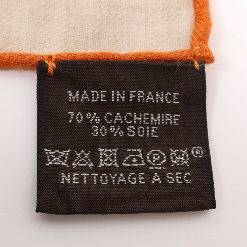 HERMES 羊絨/絲質Scarf 140X140絲巾Multicolor-15