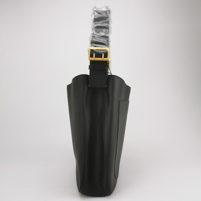 Burberry Elmstone牛皮纯色字母Logo单肩包-3