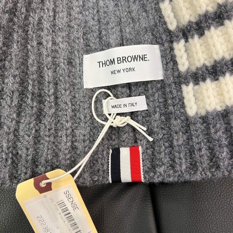 💎Han's house精品服飾💎 THom Browne TB 美利奴羊毛 100% 羊毛 毛帽-5