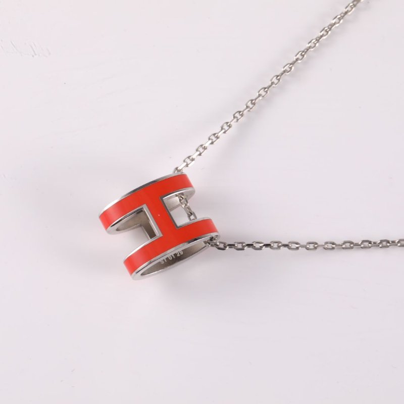 HERMES 合金PopH項鏈小號項鍊-2