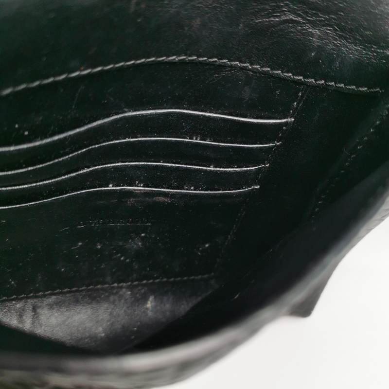 Burberry Madison 牛皮純色字母Logo徽標斜挎包單肩包-7