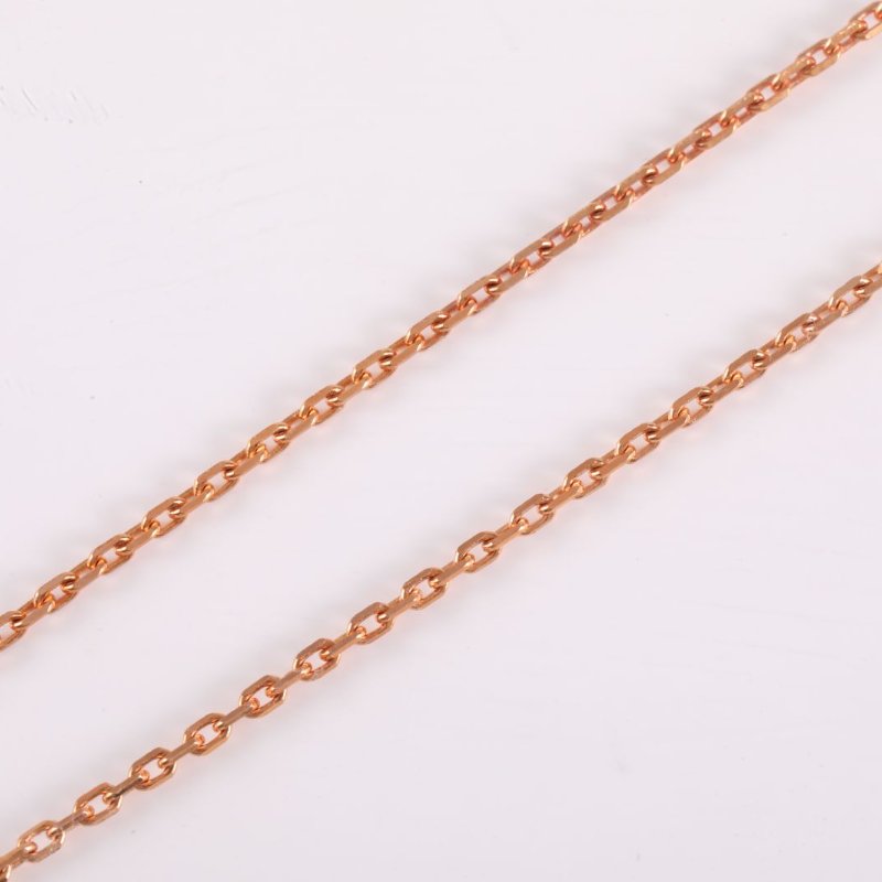 HERMES PopH項鏈Mini合金項鏈玫瑰金乳白色項鍊-3