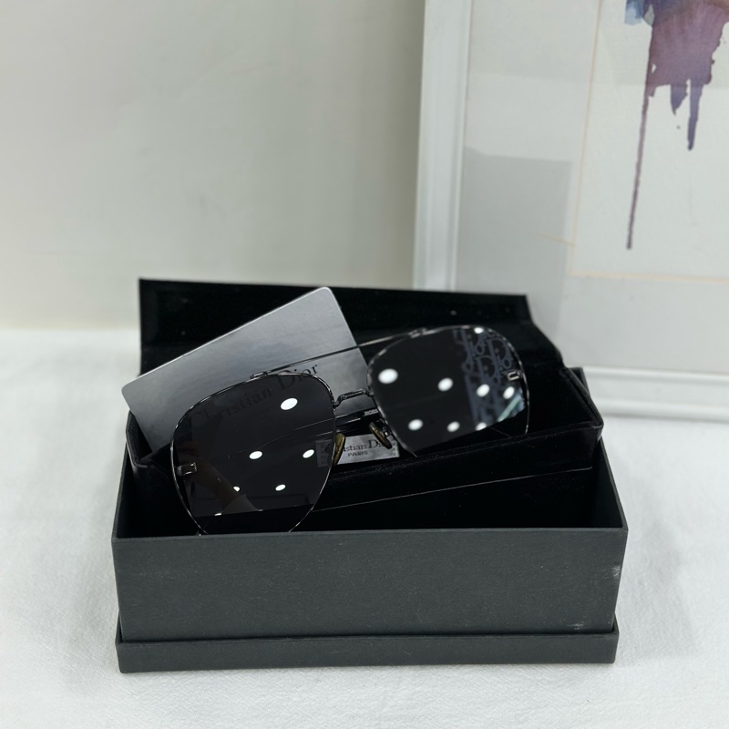 DIOR迪奧 LINK A1U 太陽眼鏡 Oblique 鏡片飛行員 蛤蟆鏡 男女同款 板材鏡架 飛行員式 太陽眼鏡-0