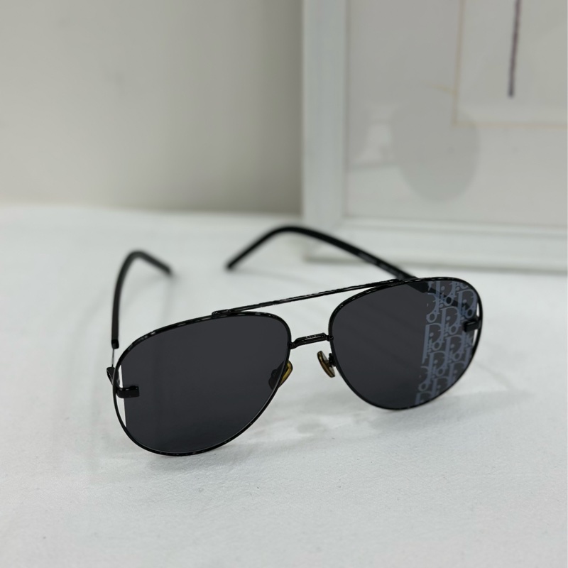 DIOR迪奧 LINK A1U 太陽眼鏡 Oblique 鏡片飛行員 蛤蟆鏡 男女同款 板材鏡架 飛行員式 太陽眼鏡-1