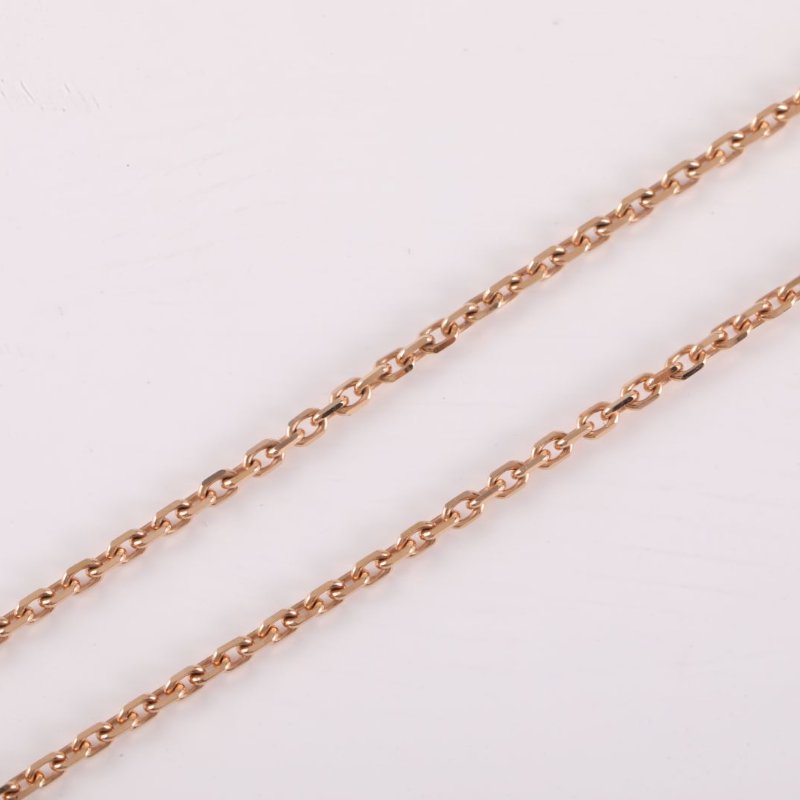 Van Cleef & Arpels TwoButterfly蝴蝶項鏈二鑽18K玫瑰金/鑽石/白貝母項鏈玫瑰金鑽石/18K/白貝母項鍊-3