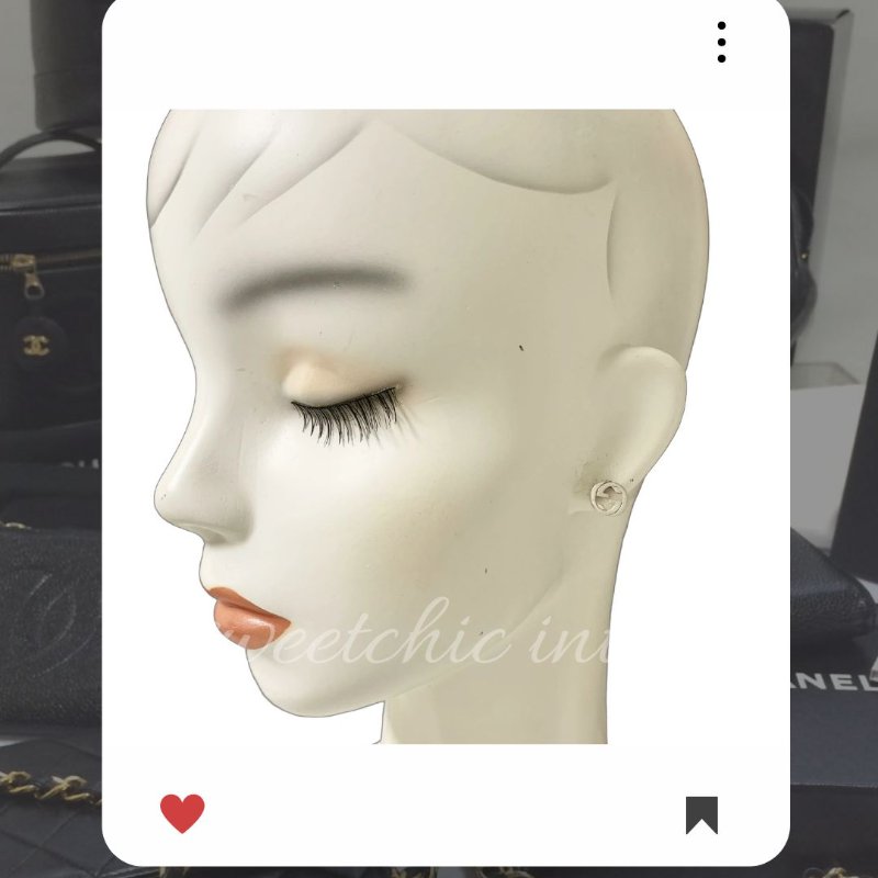 🛍️🎁 雙11🔥 11月新品上架 🔥💖 ✨超美新到 ！GUCCI LOGO EARRING GUCCI 耳環🌟 🔥熱賣款-0