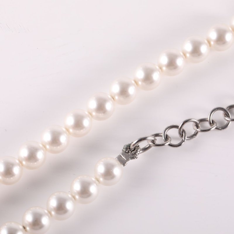 CHANEL 合金25C珍珠choker項鏈項鍊-3