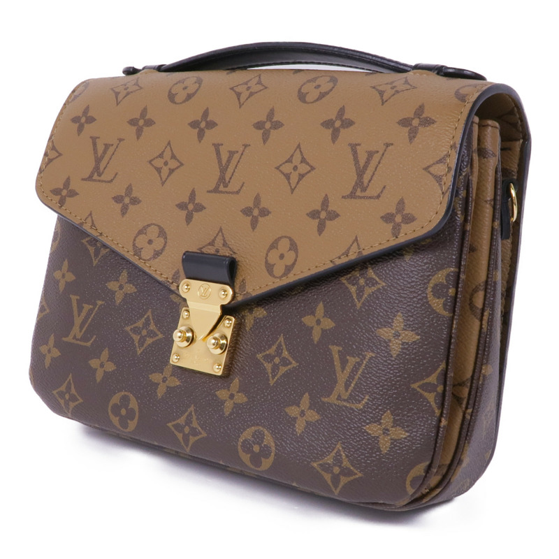 LOUIS VUITTON Monogram Reverse Pochette Metis金扣手挽肩背兩用袋-2