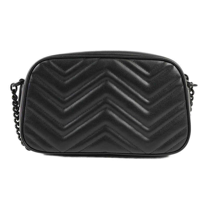 GUCCI 牛皮皮革GG Marmont肩背袋-1