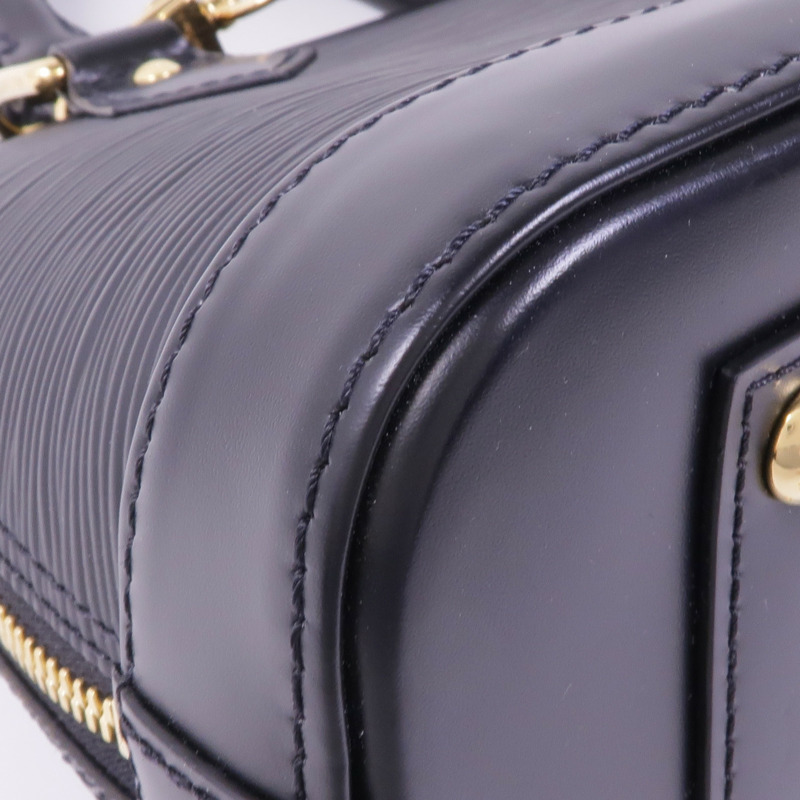 LOUIS VUITTON Epi LV x TM Alma BB金扣手挽肩背兩用袋-10