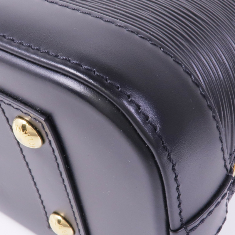 LOUIS VUITTON Epi LV x TM Alma BB金扣手挽肩背兩用袋-11