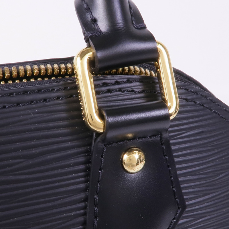 LOUIS VUITTON Epi LV x TM Alma BB金扣手挽肩背兩用袋-13