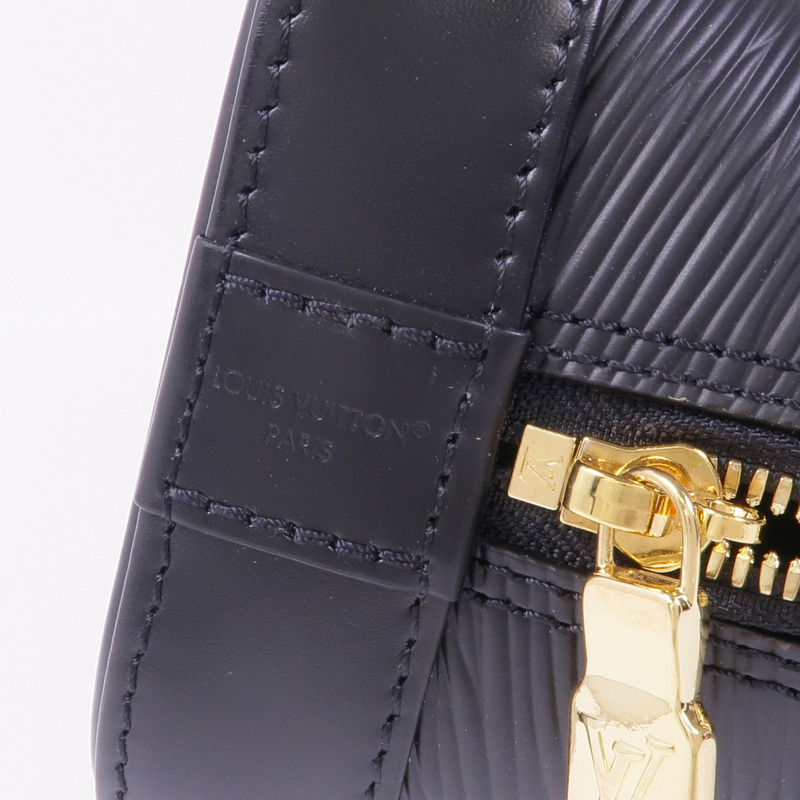 LOUIS VUITTON Epi LV x TM Alma BB金扣手挽肩背兩用袋-14