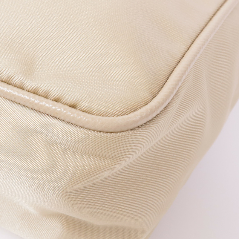 PRADA 尼龍Shoulder Bag銀扣肩背袋-14