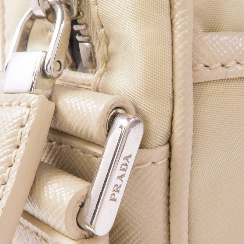 PRADA 尼龍Shoulder Bag銀扣肩背袋-19