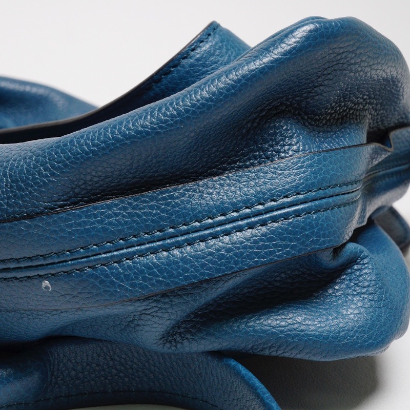 CHLOE  PARATY 小型牛皮手提包 土耳其藍-14